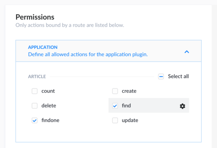 Permissions