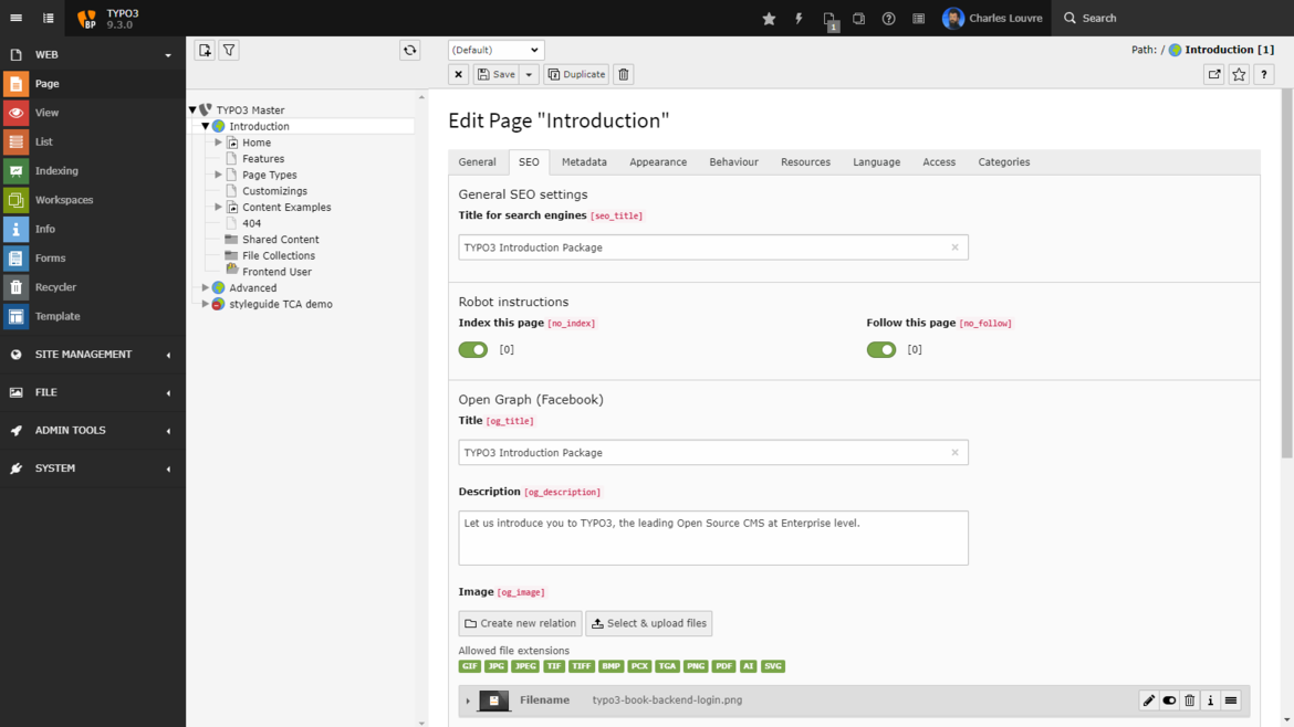 Most powerful features of TYPO3 V9