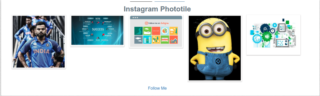 Instagram Phototile