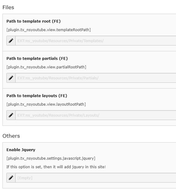 Configure Constants Configure