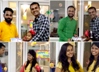 Sweet Distribution to Team Members