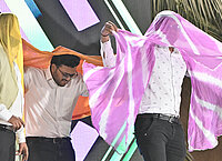 Boys Dance at Gala Event