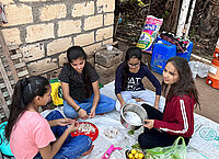 Glimps of cooking of Olo
