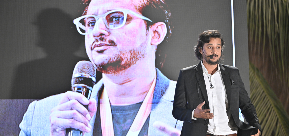 Our Visionary CEO Giving Speech at Gala 2025