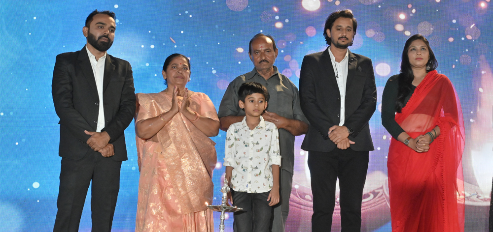 Founder and Their Family At Nitsan Gala Event 