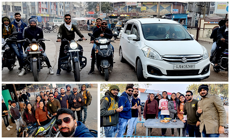 Before Reaching Khadsaliya - Christmas celebration 2022 