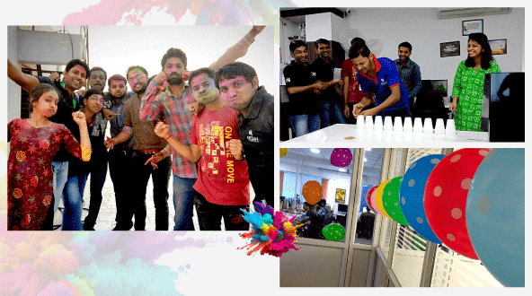 Holi Celebration 2018 of NITSAN Team