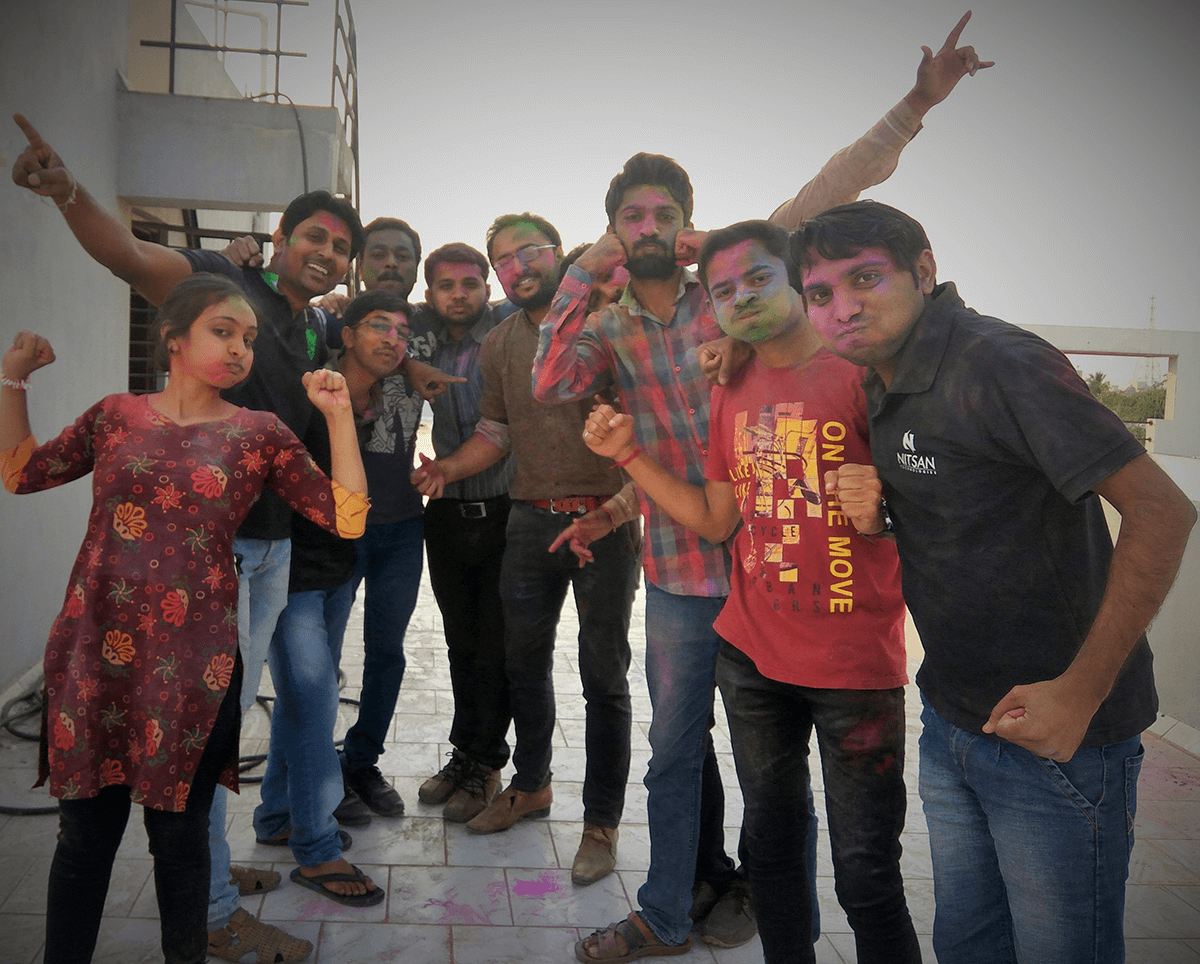 Holi Celebration 2018 of NITSAN Team