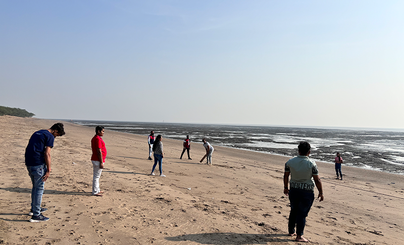 Hathab beach - cricket tournament by team