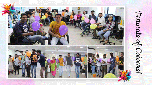 NITSAN celebrated festivals of colors - Holi 2019