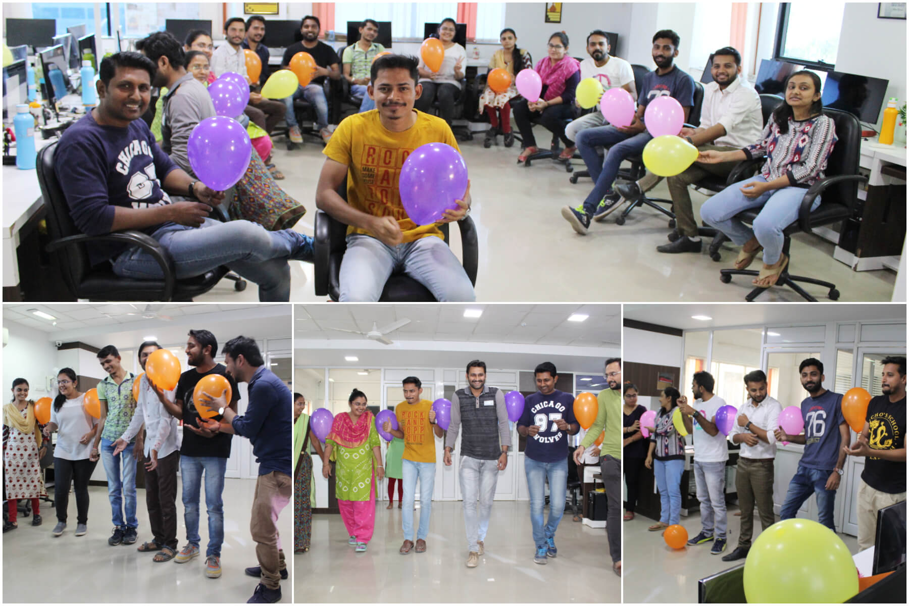 NITSAN celebrated Holi in office