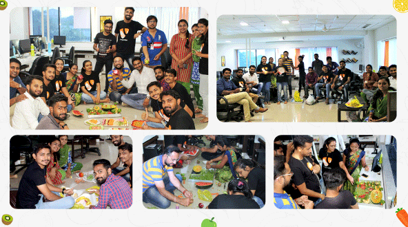 Salad Decoration Competition at NITSAN