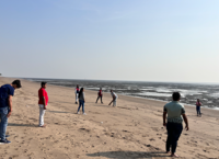 Hathab beach - cricket tournament by team