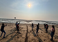 Hathab beach - Volley ball