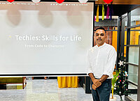 Talk - Techies Skills for Life by our CTO Sanjay Chauhan