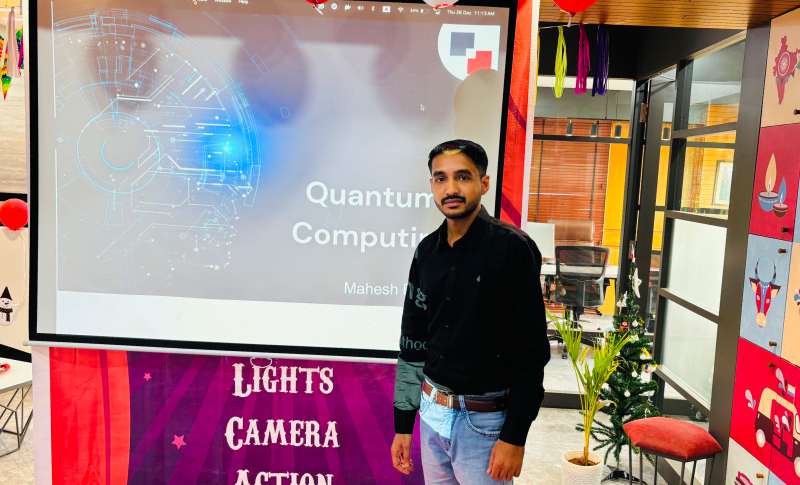 Talk - Quantum Computing by Mahesh Rathore