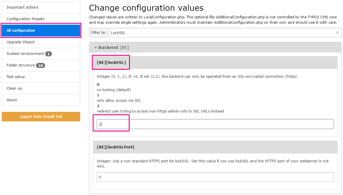 Configure HTTPS at TYPO3 Backend